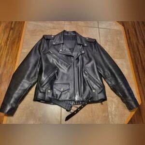 Harley-Davidson Leather Motorcycle Jacket Women's Size M